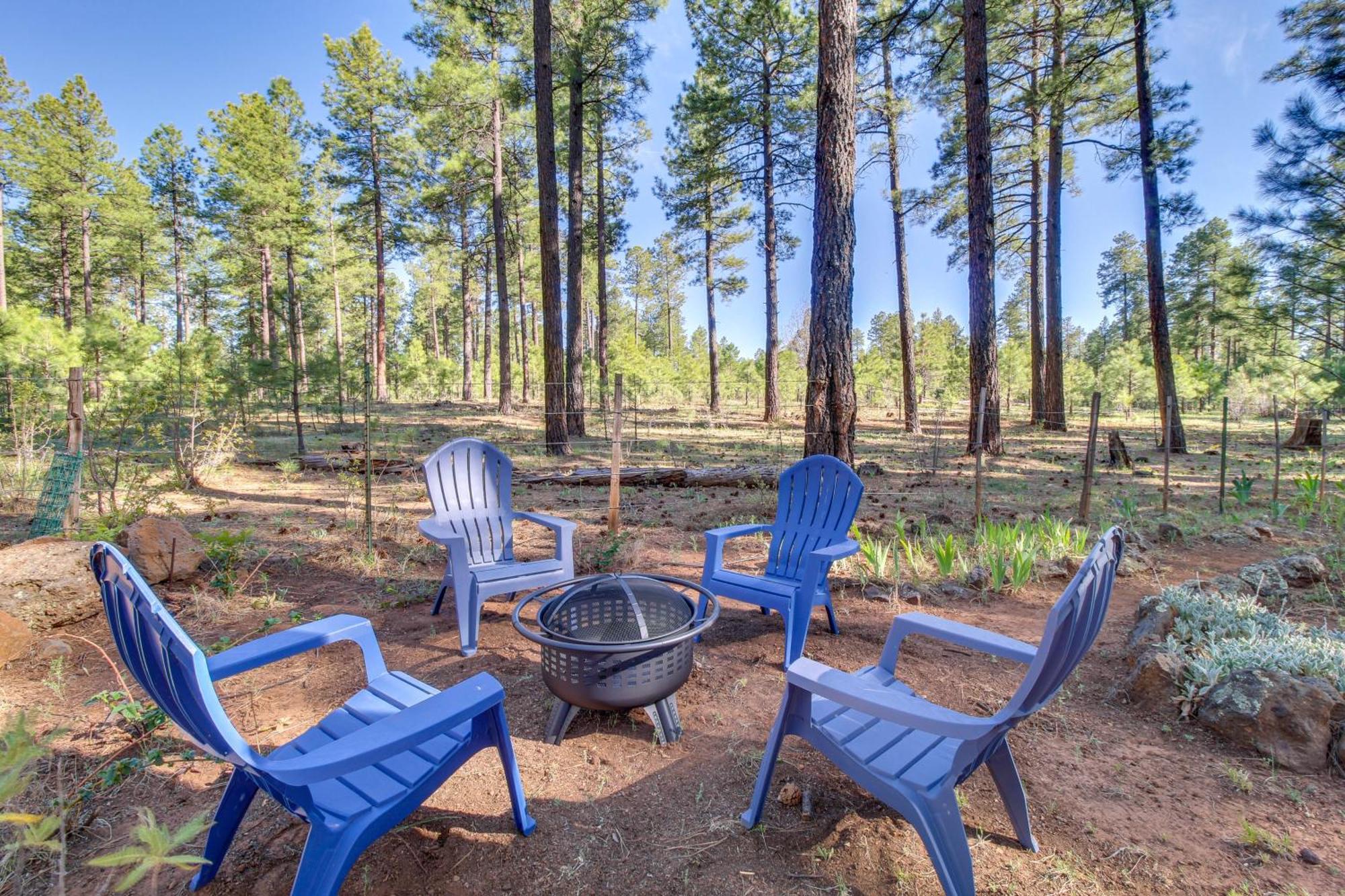 Peaceful Pinetop Cabin With Deck And Fire Pit! Villa Indian Pine Екстериор снимка